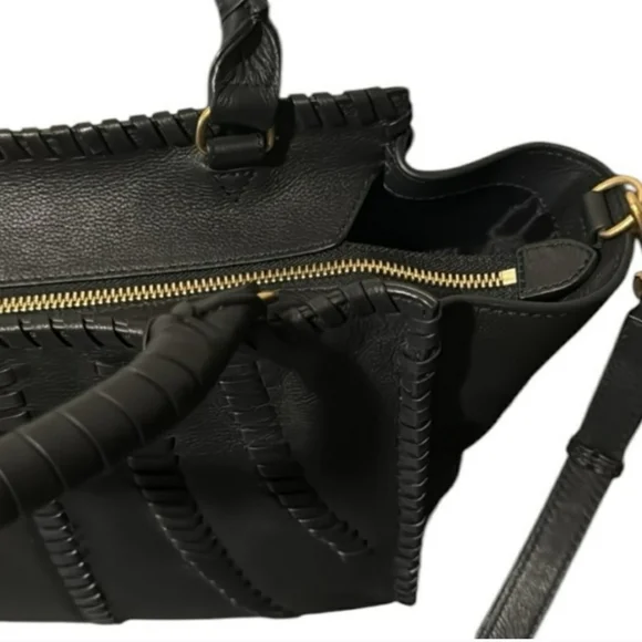 Vince Camuto Black Leather Crossbody - Picture 2 of 4